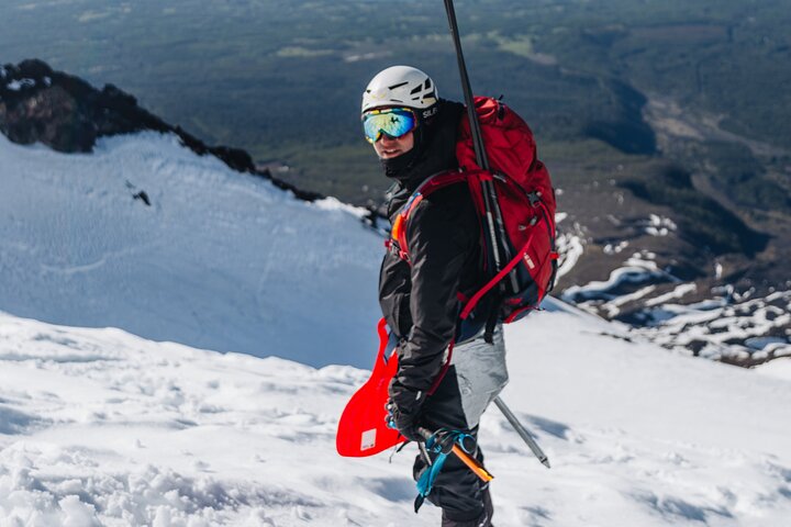 Attività di un'intera giornata sull'ascesa del vulcano Villarrica