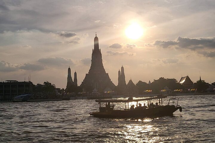 Tour por el Canal de Bangkok : Paseo en barco de 2 horas de duración