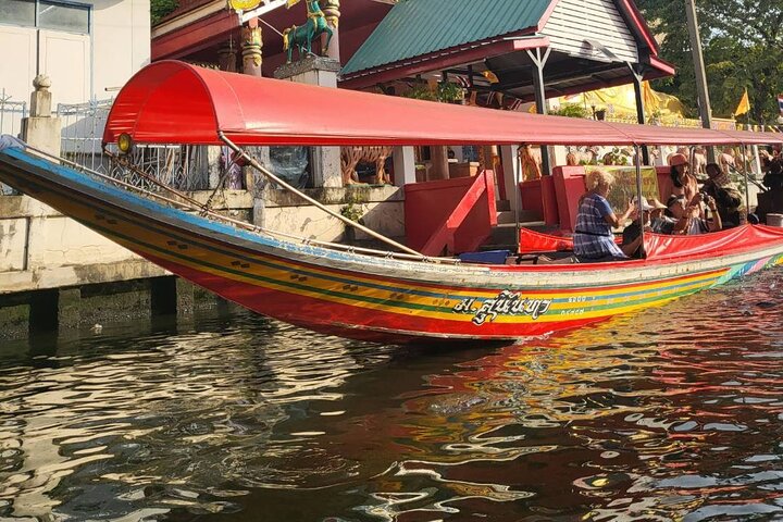 Tour por el Canal de Bangkok : Paseo en barco de 2 horas de duración