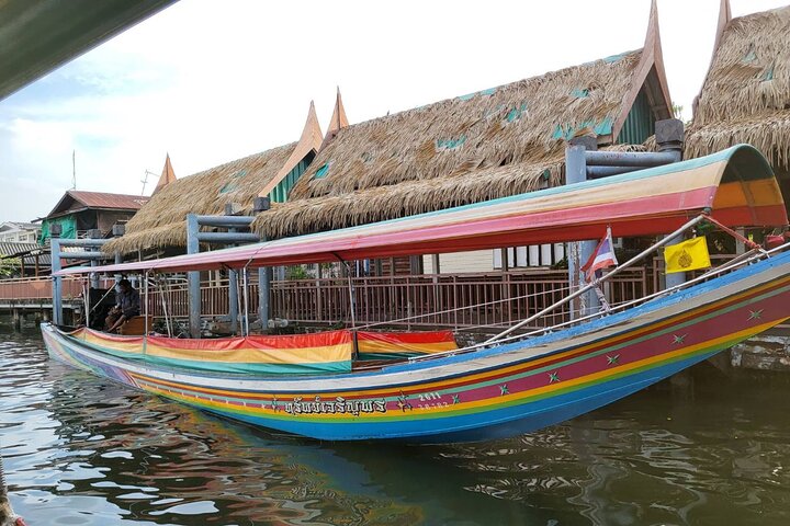 Tour por el Canal de Bangkok : Paseo en barco de 2 horas de duración