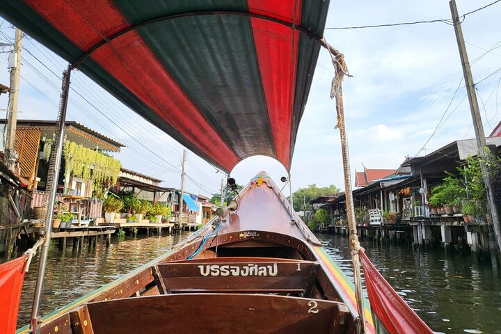 Tour por el Canal de Bangkok : Paseo en barco de 2 horas de duración