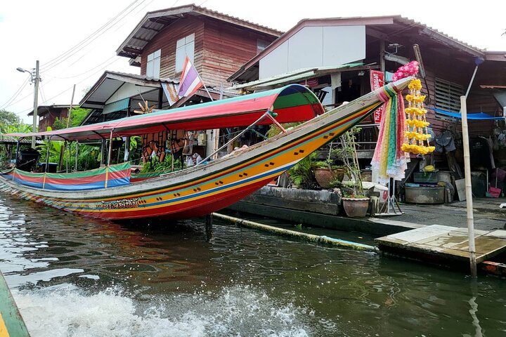 Tour por el Canal de Bangkok : Paseo en barco de 2 horas de duración