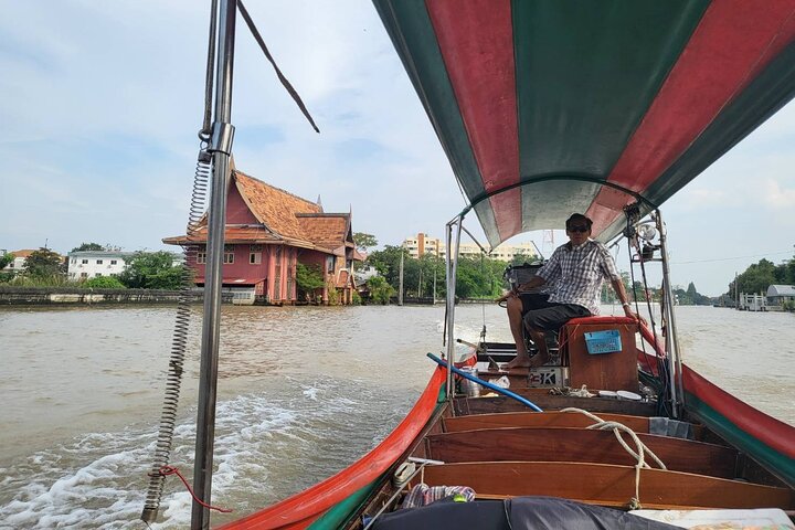 Tour por el Canal de Bangkok : Paseo en barco de 2 horas de duración