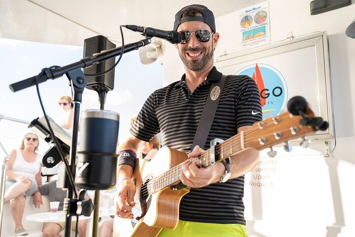 Key West Sunset sejl med åben bar, levende musik og Hors D'oeuvres