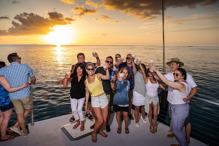Key West Sunset sejl med åben bar, levende musik og Hors D'oeuvres