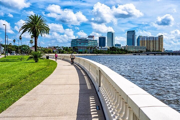 Geführte Tampa-Sightseeing-Tour in einem Deluxe-Golfwagen mit Straßenzulassung