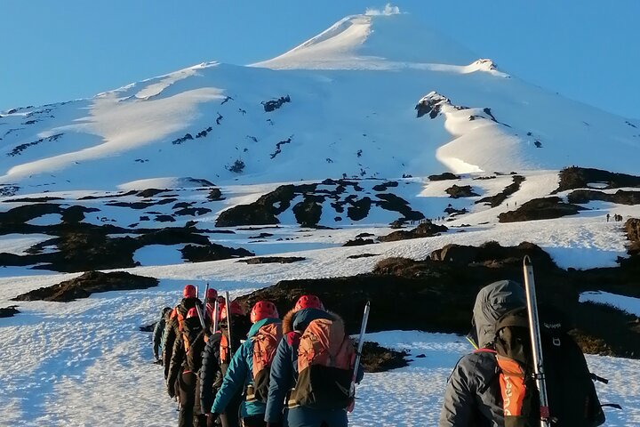 Guidad uppstigning till vulkanen Villarrica från Pucón