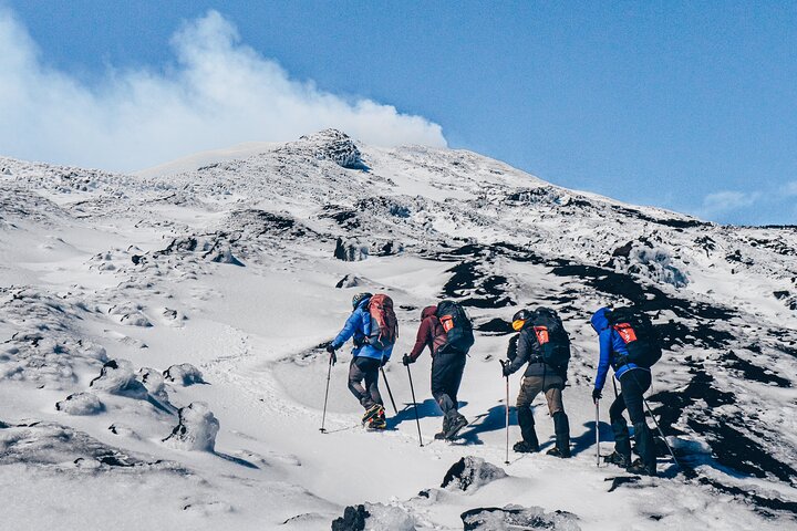 Guidad uppstigning till vulkanen Villarrica från Pucón