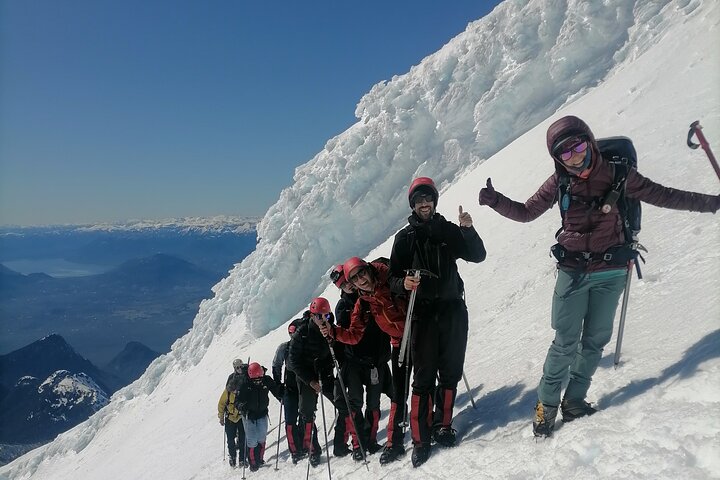 Guidad uppstigning till vulkanen Villarrica från Pucón