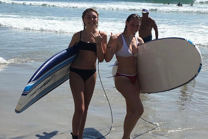 Clases particulares de surf Solana Beach Ride the Waves Fletcher Cove 2hr
