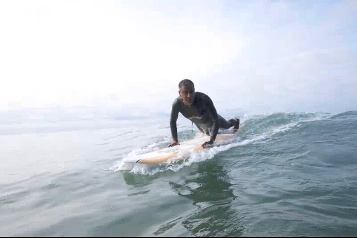 Clases particulares de surf Solana Beach Ride the Waves Fletcher Cove 2hr