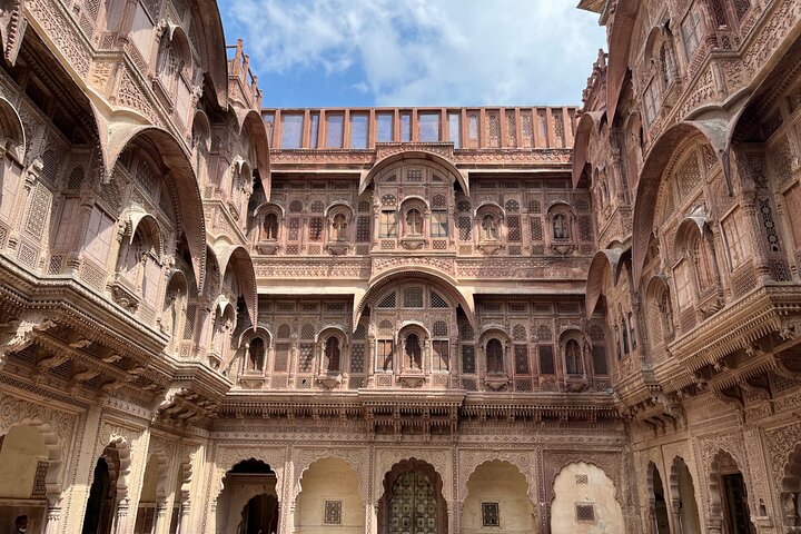 Jodhpur Blue City met Mehrangard Fort Hotel Pickup en Drop