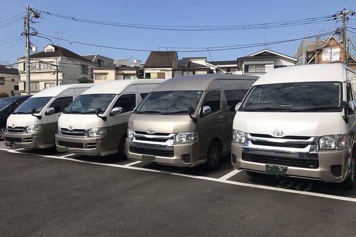 Traslado privado desde el aeropuerto de Narita (NRT) al centro de la ciudad de Tokio