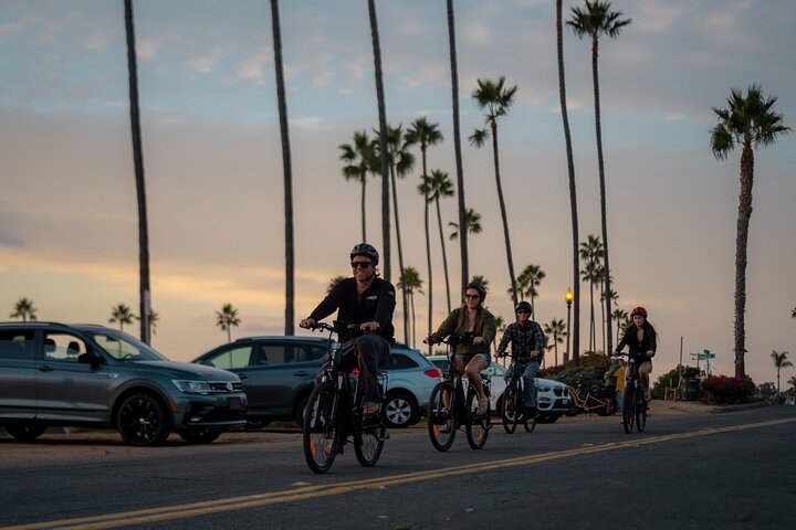 Tour guidato di lusso in bicicletta elettrica al centro di Encinitas
