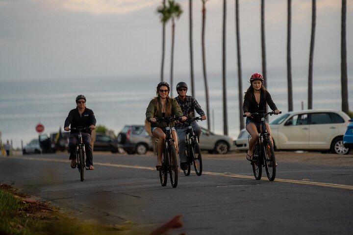 Tour guidato di lusso in bicicletta elettrica al centro di Encinitas