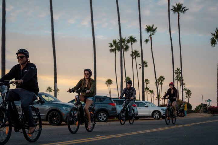Tour guidato di lusso in bicicletta elettrica al centro di Encinitas