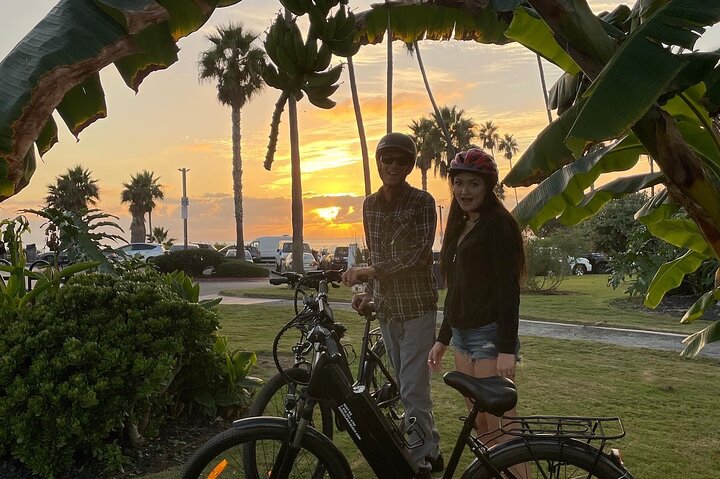 Tour guidato di lusso in bicicletta elettrica al centro di Encinitas