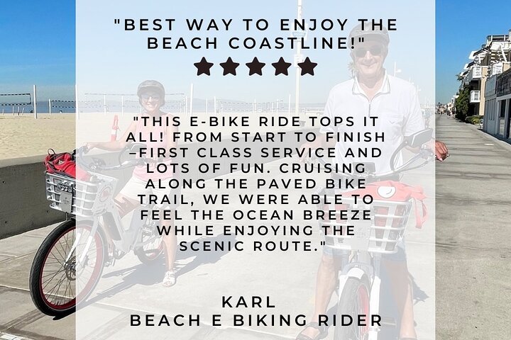 E-Bike LA Beach Tour från Redondo Beach Pier