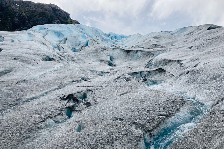 Saia da aventura de caminhada no gelo na geleira de Seward