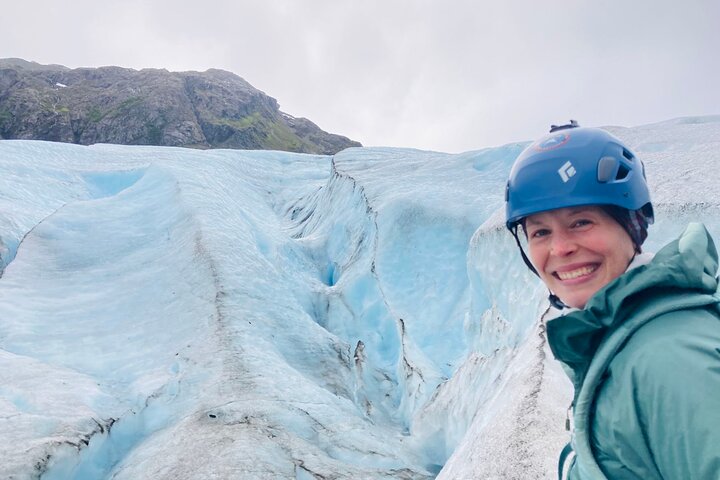 Saia da aventura de caminhada no gelo na geleira de Seward