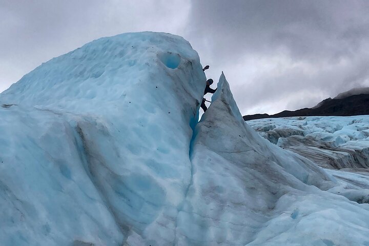 Saia da aventura de caminhada no gelo na geleira de Seward
