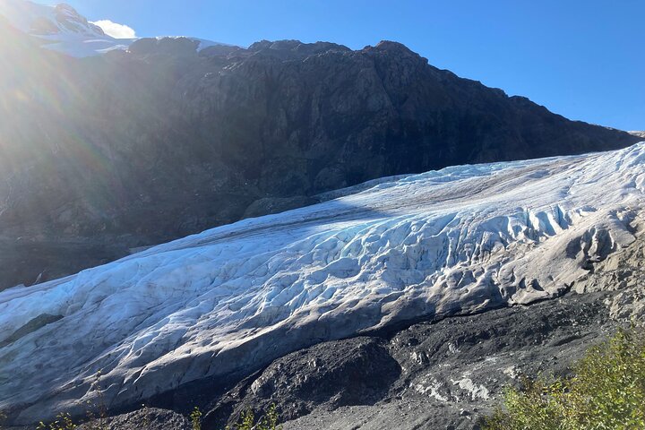 Saia da aventura de caminhada no gelo na geleira de Seward