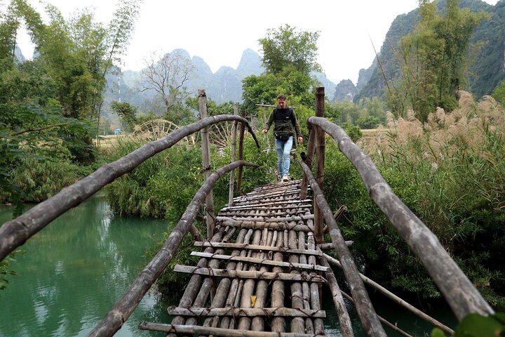 Fra Hanoi : Ban Gioc Waterfall - Angel Mountain 2 nætter/1 dag