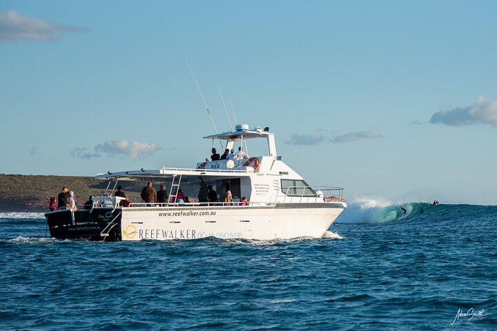 Croisière au coucher du soleil à Kalbarri le long des falaises côtières