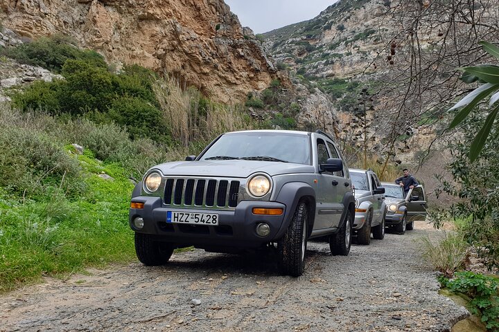 5stündige Safari Tour auf Kreta (Heraklion) mit Quad, Jeep, Buggy & Mittagessen