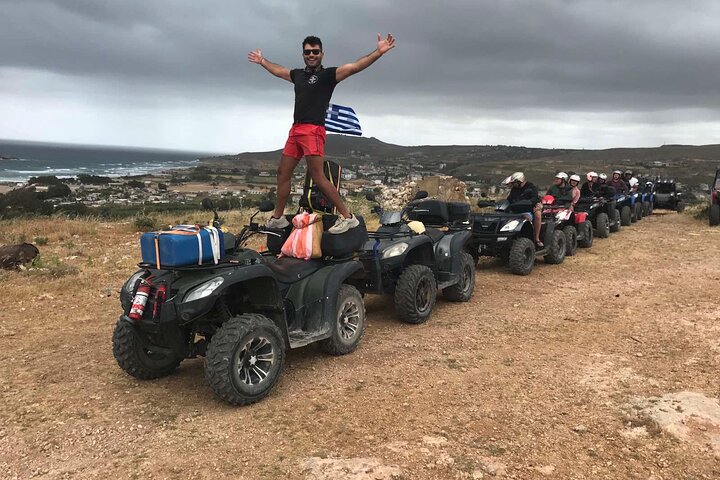 5stündige Safari Tour auf Kreta (Heraklion) mit Quad, Jeep, Buggy & Mittagessen