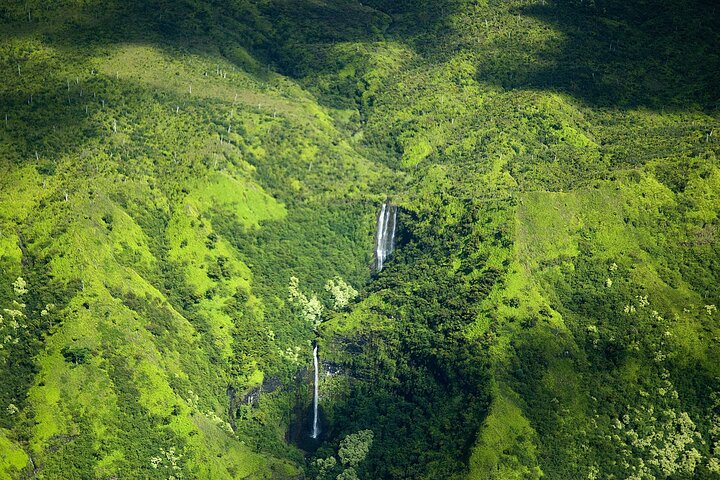Kauai Flugzeugtour : Na Pali Küste, Wasserfälle und Fensterplätze