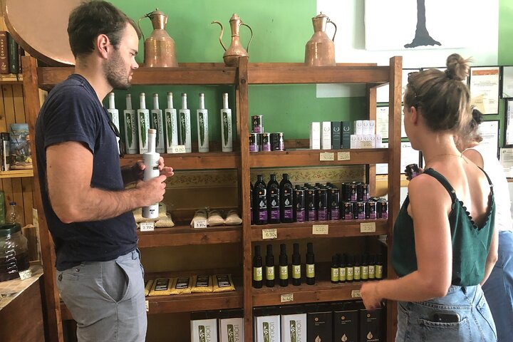Ekologisk Olive Grove tur & Olivoljeprovning & lunch i Kalamata!