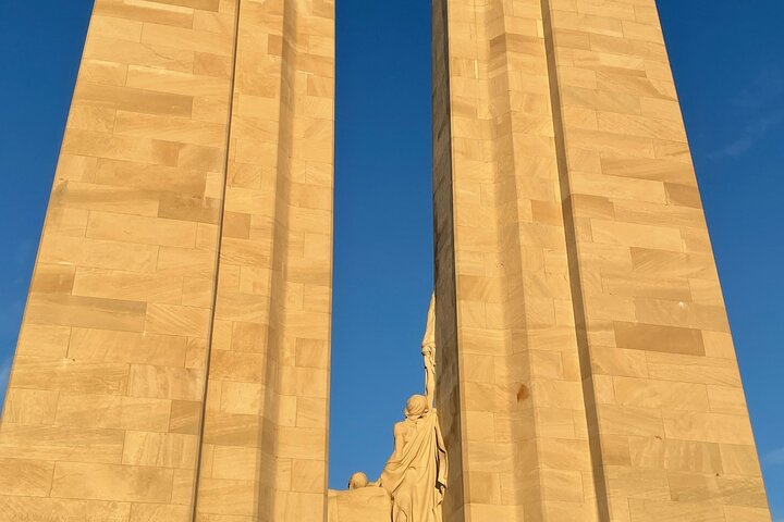 1 dia de excursão privada pela Primeira Guerra Mundial no Canadá, incluindo Vimy Ridge
