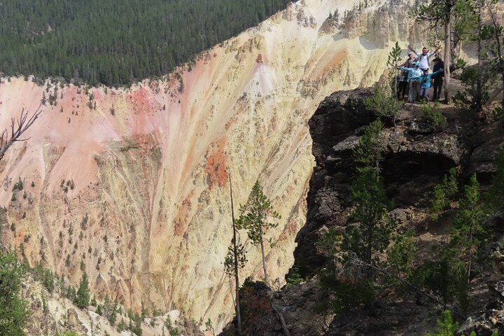 Grand Canyon do Yellowstone Rim and Loop Hike com almoço