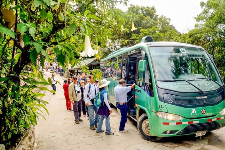 Busticket nach Machu Picchu (auf und ab)
