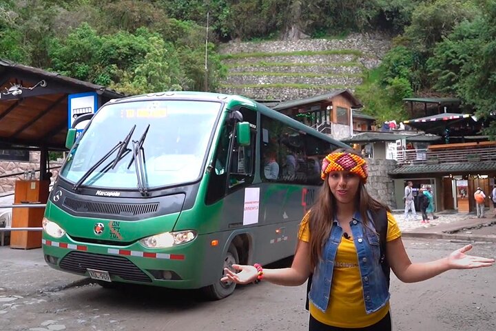Busticket nach Machu Picchu (auf und ab)