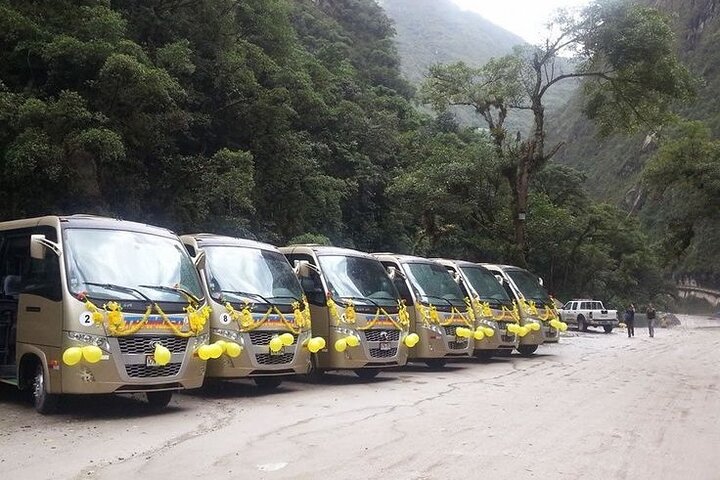 Busticket nach Machu Picchu (auf und ab)