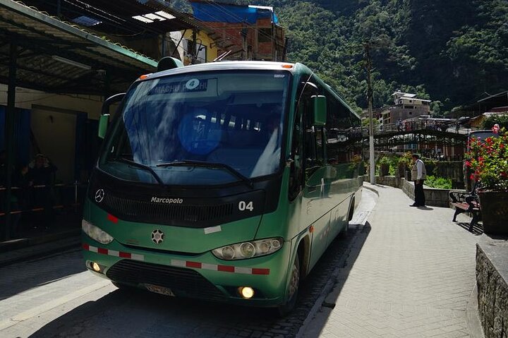 Busticket nach Machu Picchu (auf und ab)