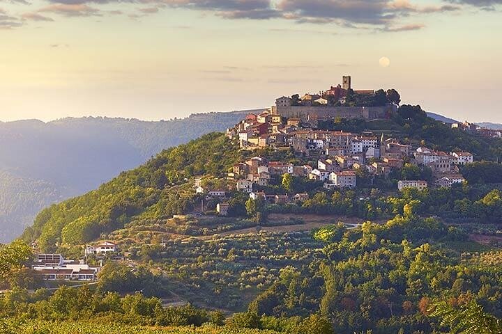 Istrie intérieure: Excursion d'une demi-journée à Motovun et Grožnjan (De Rovinj)