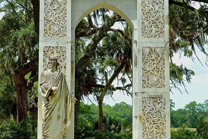 Tour guidato di 1 ora del carrello da golf del Bonaventure Cemetery a Savannah