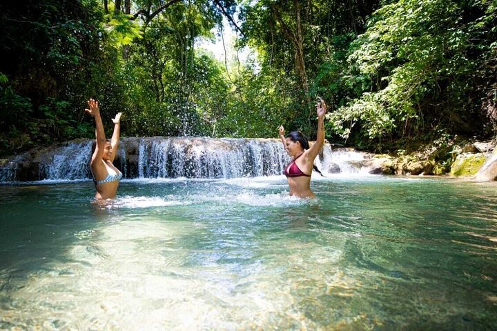 Huatulco: Oaxaca-vandfald med mezcal-smagning og zipline