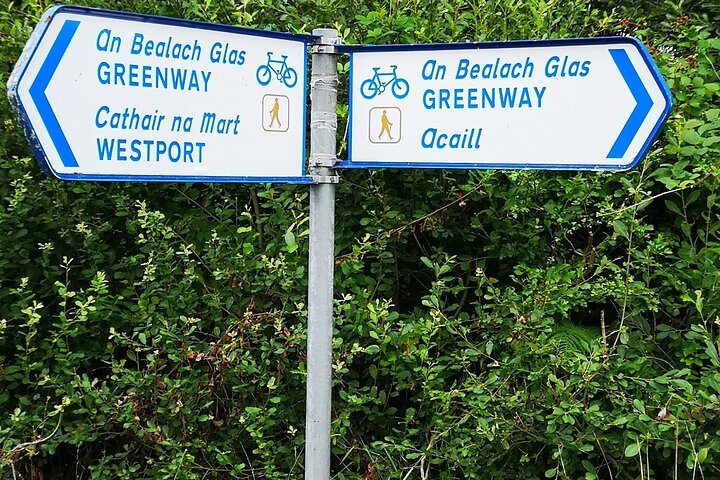 Hybridcykelcykel Greenway Westport till Achill