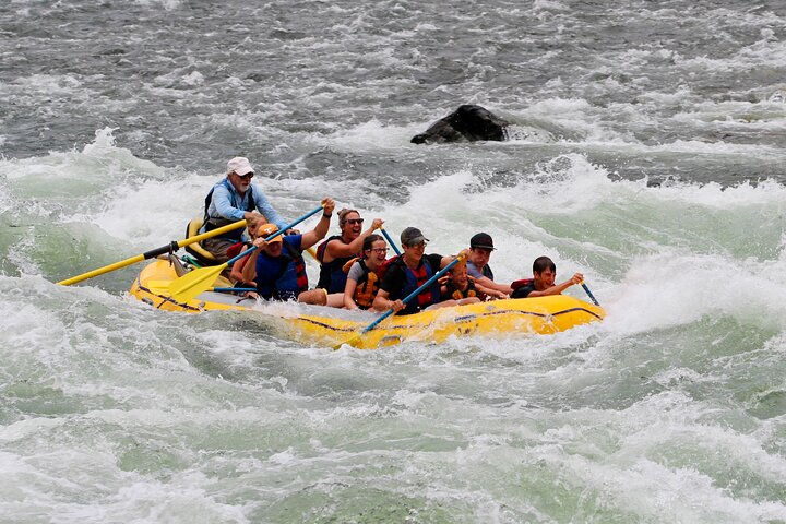 Ganztägige Wildwasser-Raftingtour auf dem Salmon River mit Mittagessen