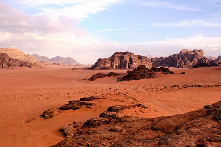 Excursion d'une journée en jeep dans le désert de Wadi Rum