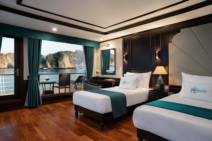 2 - Dag luksus Halong & Lan Ha Bay Aspira Cruise fra Hanoi