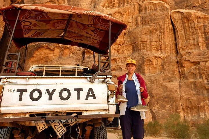 Excursion d'une journée en jeep dans le désert de Wadi Rum