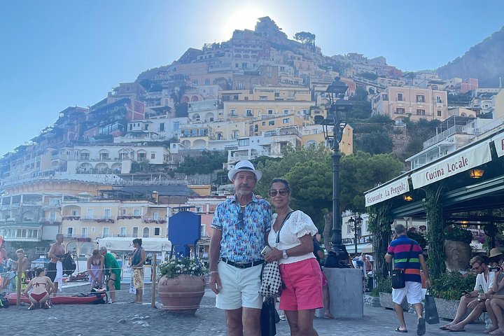 Autentisk Vespa Tour af Amalfikysten Positano og Ravello besøg