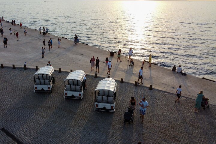 Zadar: By og vin tur i Zadar med Eco Tuk Tuk