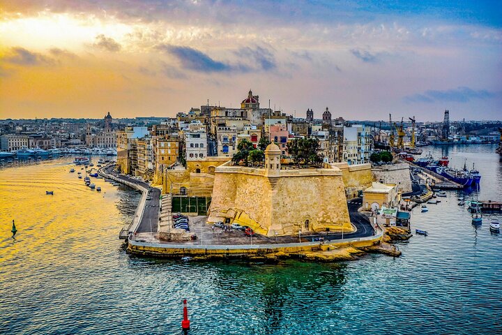 De tre befæstede byer på Malta Halvdagstur inkl. Bådtur og overførsler
