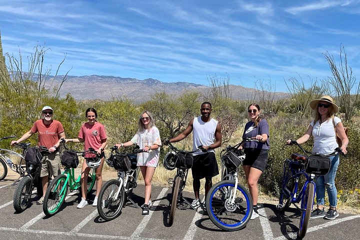 Tour in bici elettrica del Parco nazionale del Saguaro est